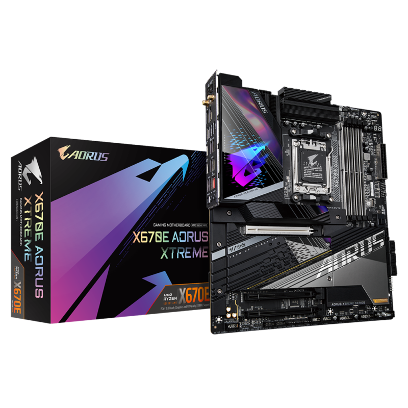 Gigabyte New Used Refurbished AMD Socket AM5 DDR5 Desktop motherboard AM5 X670E AORUS XTREME