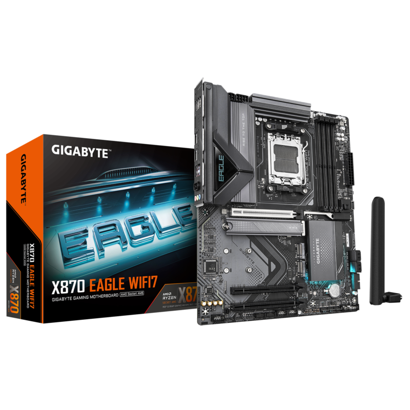 Gigabyte New Used Refurbished AMD Socket AM5 DDR5 Desktop motherboard AM5 X870 EAGLE WIFI7