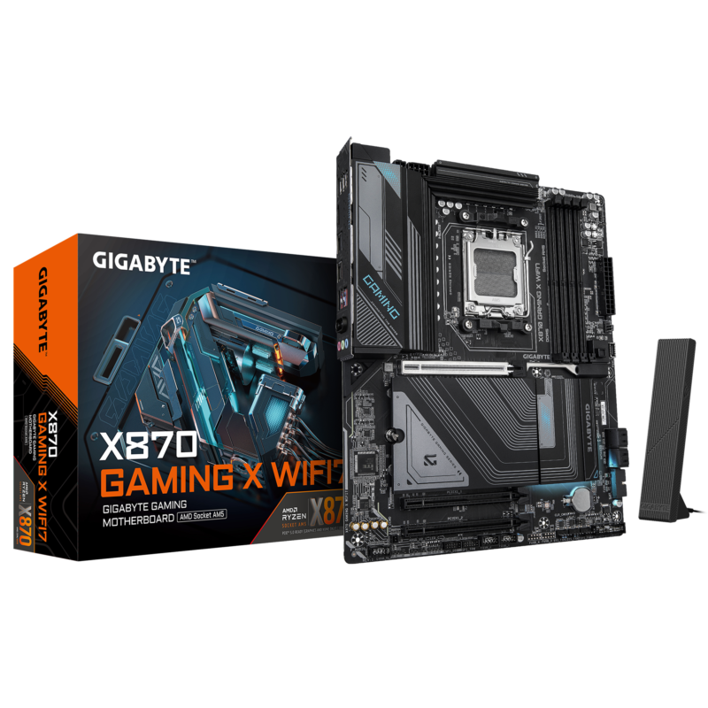 Gigabyte New Used Refurbished AMD Socket AM5 DDR5 Desktop motherboard AM5 X870 GAMING X WIFI7