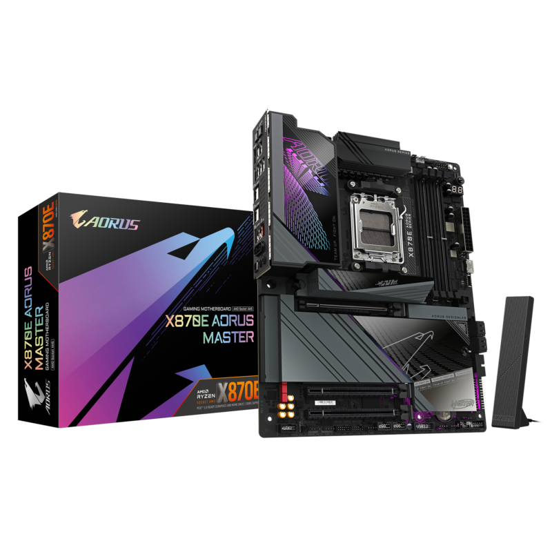 Gigabyte New Used Refurbished AMD Socket AM5 DDR5 Desktop motherboard AM5 X870E AORUS MASTER