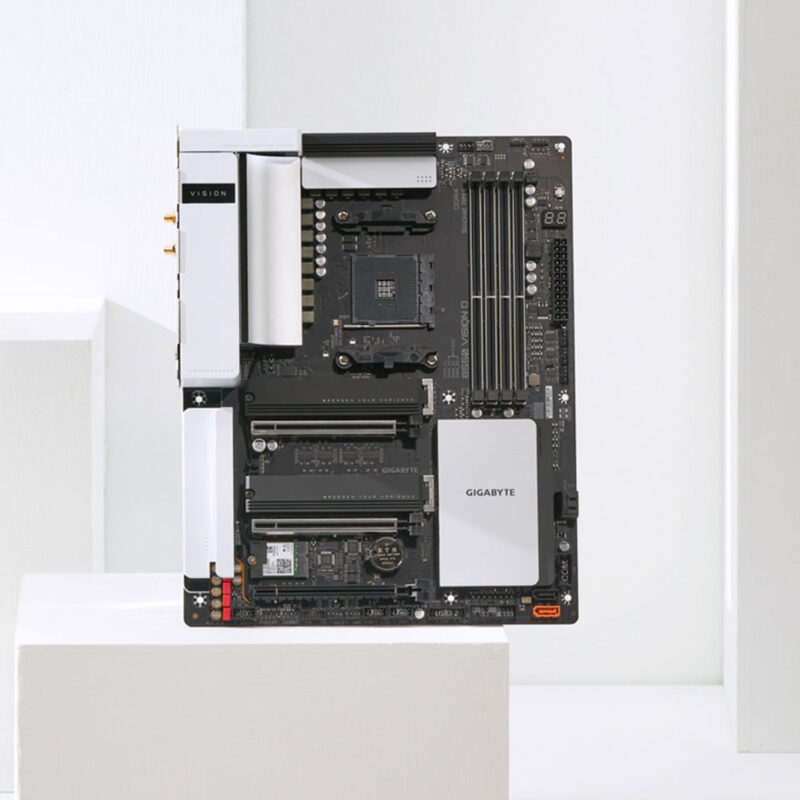 Gigabyte Used Refurbished AM4 Desktop motherboard AM4 B550 VISION D - Image 9