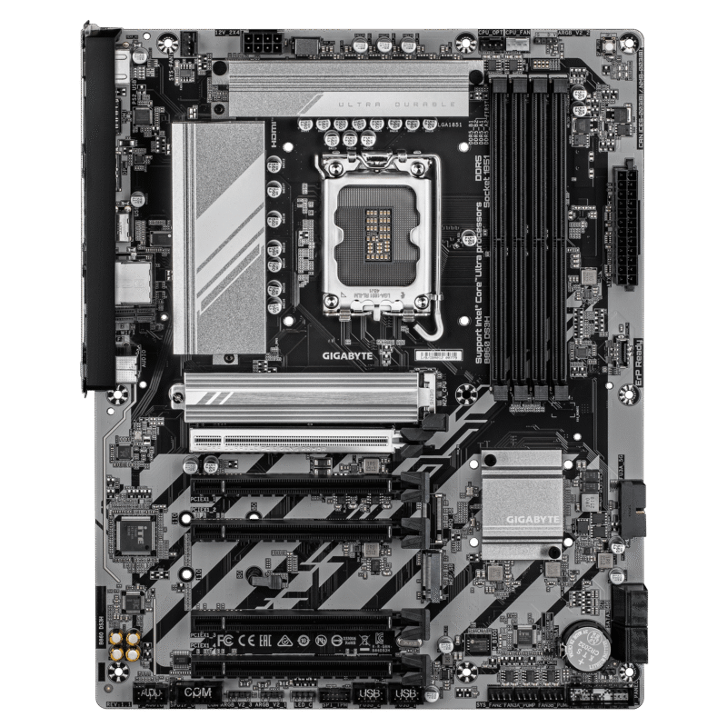 Gigabyte New Used Refurbished DDR5 Intel Socket 1851 DDR5 ATX Intel Core Ultra Processors Desktop motherboard B860 DS3H - Image 3