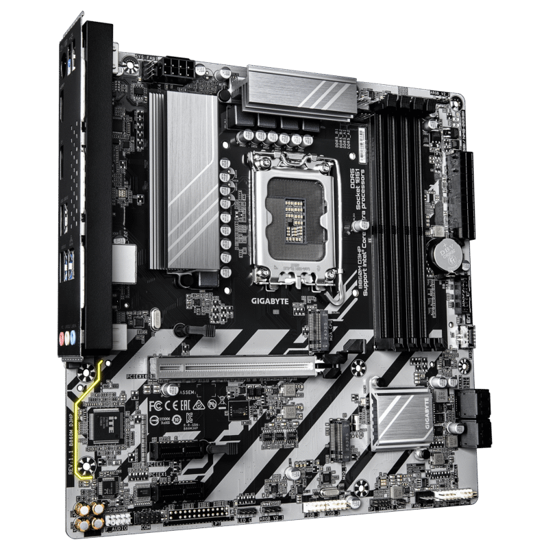Gigabyte New Used Refurbished DDR5 Intel Socket 1851 DDR5 ATX Intel Core Ultra Processors Desktop motherboard B860M D3HP - Image 4