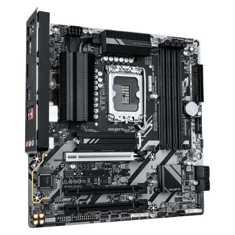 Gigabyte New Used Refurbished DDR5 Intel Socket 1851 DDR5 Micro ATX Intel Core Ultra Processors Desktop motherboard B860M DS3H - Image 4