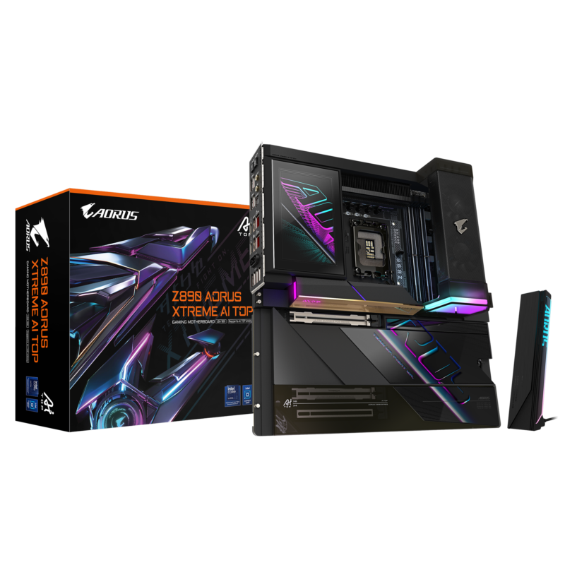 Gigabyte New Used Refurbished AI TOP Capable DDR5 Intel Socket 1851 DDR5 E-ATX Intel Core Ultra Processors Desktop motherboard Z890 AORUS XTREME AI TOP