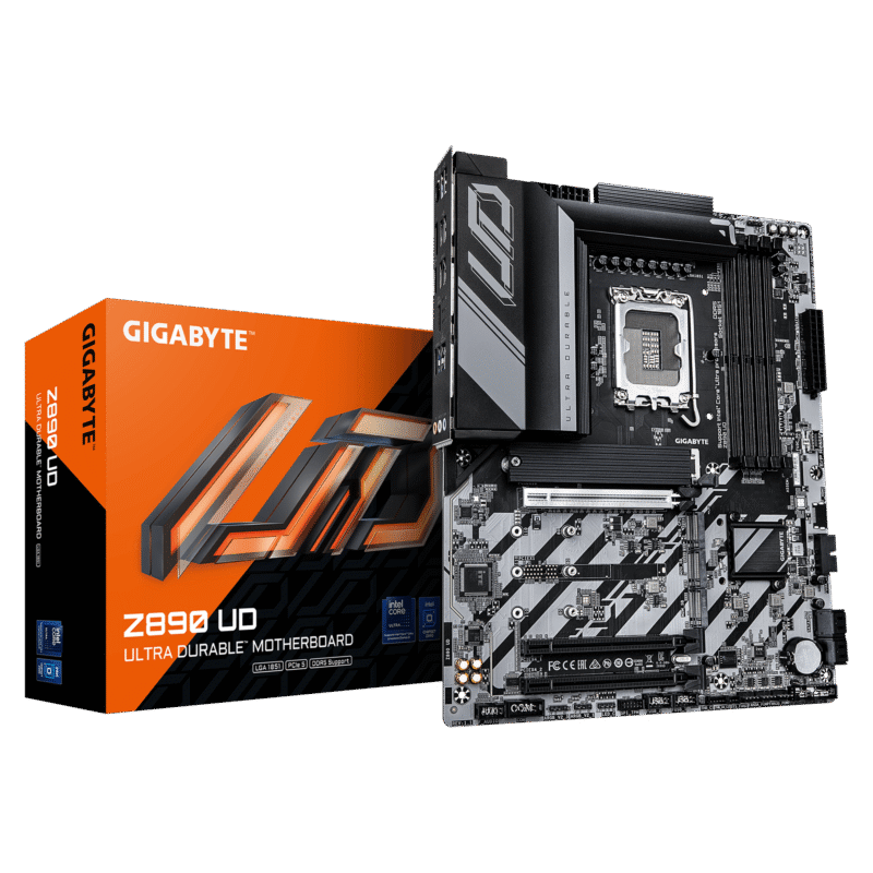 Gigabyte New Used Refurbished DDR5 Intel Socket 1851 DDR5 ATX Intel Core Ultra Processors Desktop motherboard Z890 UD