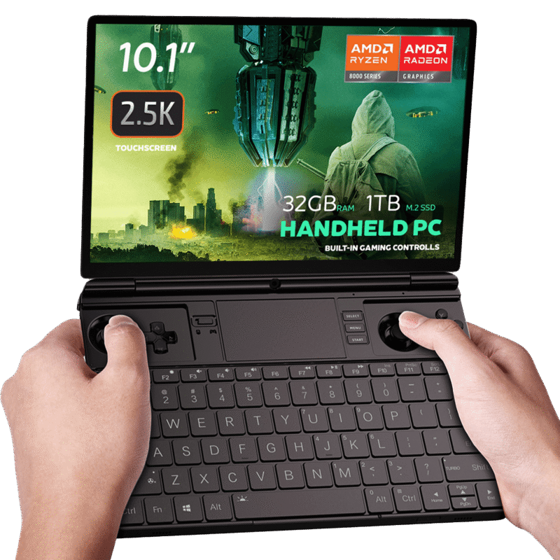 GPD Win Max2 Max 2 Mini Laptop R7-8840U ai 9 HX370 32GB 512GB 1TB 2TB 4TB Wifi 4G Version gaming laptop consoles