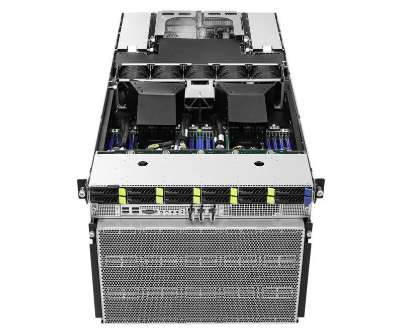 ASRock Rack GPU Server 8U8X-EGS2 SYN B200 HGX B200 NVL8 180GB Air-Cooled (8) Intel Emerald Rapids (2)