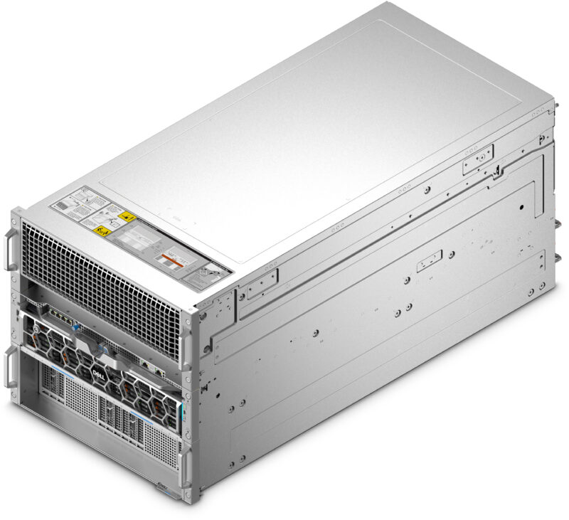 PowerEdge AI Servers Dell Technologies PowerEdge XE9780 HGX B200 NVL8 180GB Air-Cooled Intel Granite Rapids SP Graphics Card Server