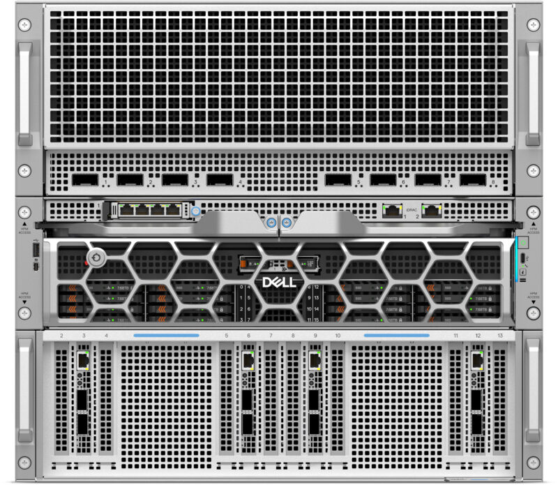 PowerEdge AI Servers Dell Technologies PowerEdge XE9780 HGX B200 NVL8 180GB Air-Cooled Intel Granite Rapids SP Graphics Card Server - Image 4