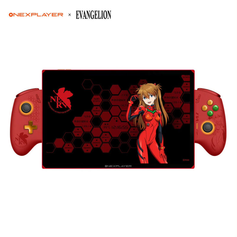 OneXPlayer X1 Pro x Neon Genesis Evangelion Unit-02 Asuka Special Edition 64G+2T 32G+2T 3-in-1 Handheld Gaming Laptop