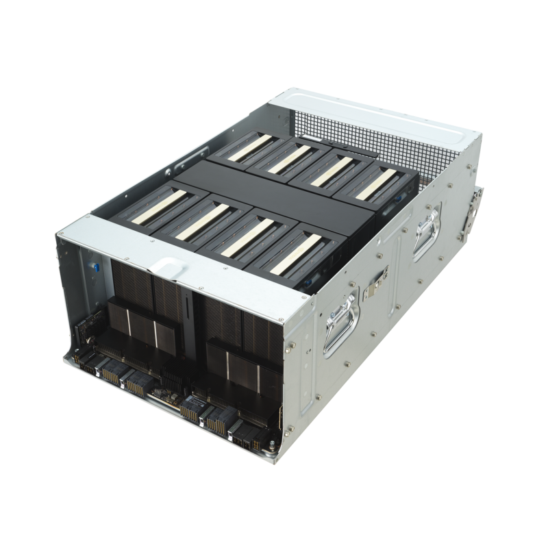 ASUS ESC NB8-E11 HGX B200 NVL8 180GB Air-Cooled (8) 10U NVIDIA® Blackwell HGX™ B200 eight-GPU server Intel Sapphire Rapids (2) Intel Emerald Rapids (2) ai GPU Server - Image 4