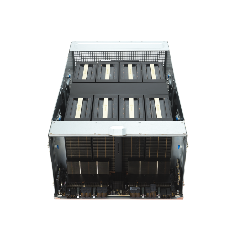 ASUS ESC NB8-E11 HGX B200 NVL8 180GB Air-Cooled (8) 10U NVIDIA® Blackwell HGX™ B200 eight-GPU server Intel Sapphire Rapids (2) Intel Emerald Rapids (2) ai GPU Server - Image 5