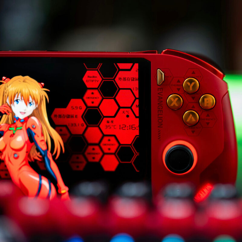 OneXPlayer F1 Pro x EVA-02 Evangelion Unit-02 Asuka Special Edition Gaming Console - Image 2