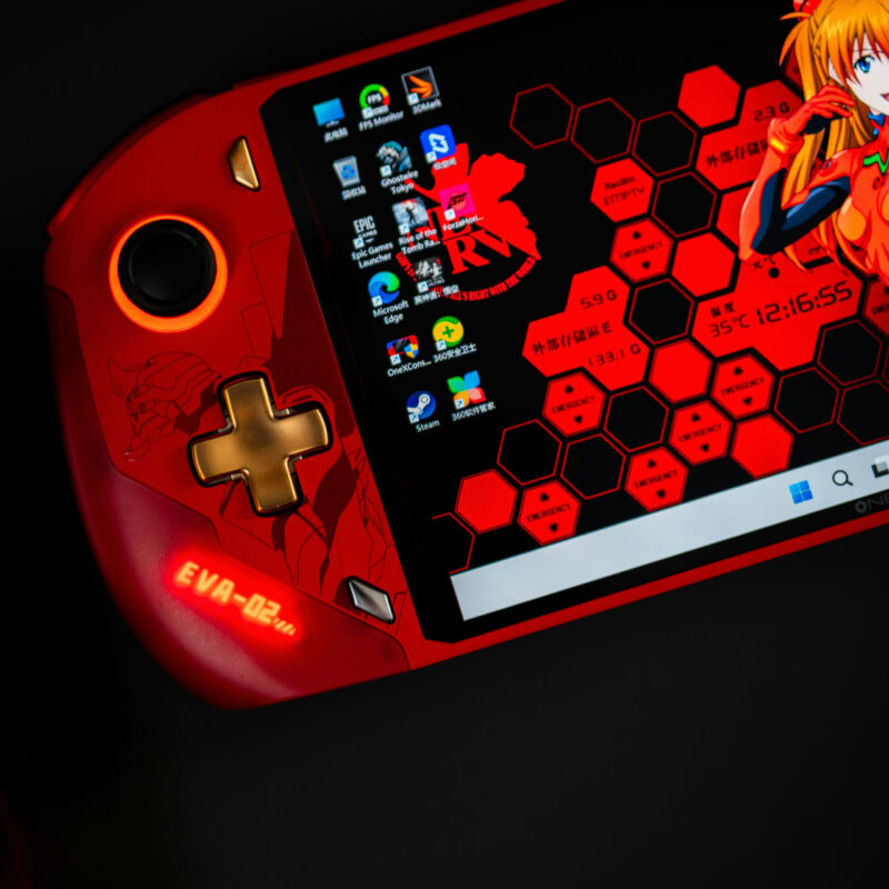 OneXPlayer F1 Pro x EVA-02 Evangelion Unit-02 Asuka Special Edition Gaming Console - Image 5