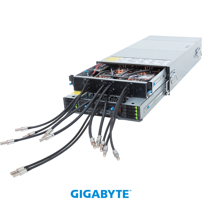 Gigabyte GPU ai Servers G4L4-SD1-LAX5 HGX B200 NVL8 180GB Partner-Cooled (8) Intel Granite Rapids SP (8) ai GPU server - Image 2