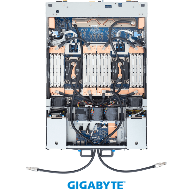 Gigabyte GPU ai Servers G4L4-SD3-LAX7 HGX B300 NVL8 270GB Partner-Cooled (8) Intel Granite Rapids SP (2) - Image 2