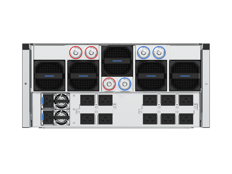 Aivres KR5288E3 HGX B200 NVL8 180GB Partner-Cooled (8) GPU Graphics Card Server KR5288-E3 NVIDIA Blackwell Ultra AI Server with AMD EPYC 9005 CPUs - Image 3