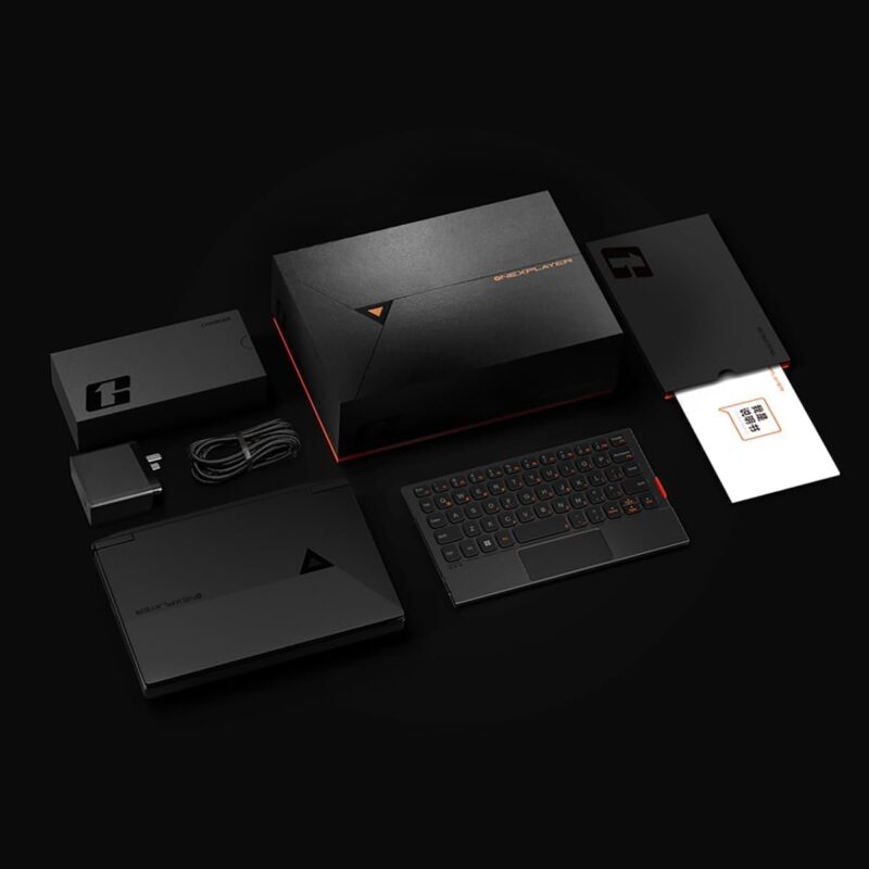 ONEXPLAEYR G1 2-in-1 Handheld Gaming PC & Laptop - AMD Ryzen AI 9 HX 370/7 8840U, 8.8" 2.5K 144Hz Touch, 32GB/2TB, Up to 8H Battery Life, Win11, Detachable RGB Keyboard, Hall Joystick, WiFi 6E, Black - Image 2