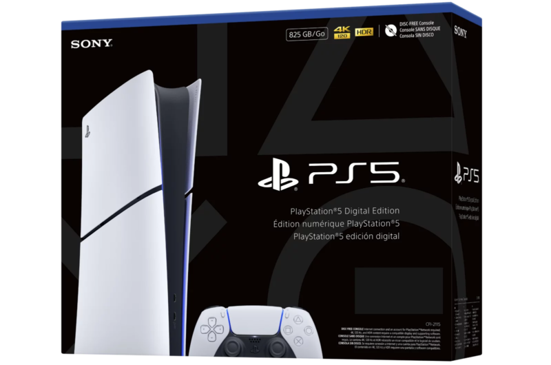 Sony PlayStation PS5 slim Hongkong Japan version optical drive digital version handle controller remote control wireless earphones PS5 gaming console - Image 3