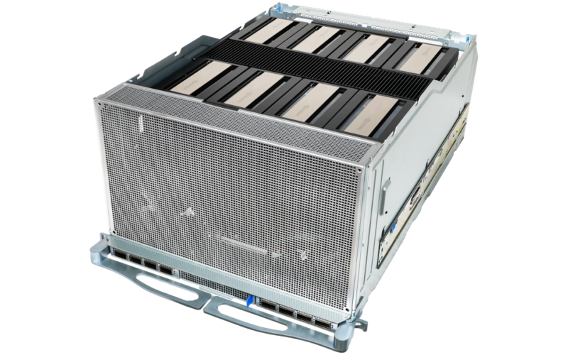 Quanta QCT QuantaGrid D75H-10U/S8H HGX B300 NVL8 270GB Air-Cooled (8) Intel Granite Rapids (2) AI Graphics Card GPU Server