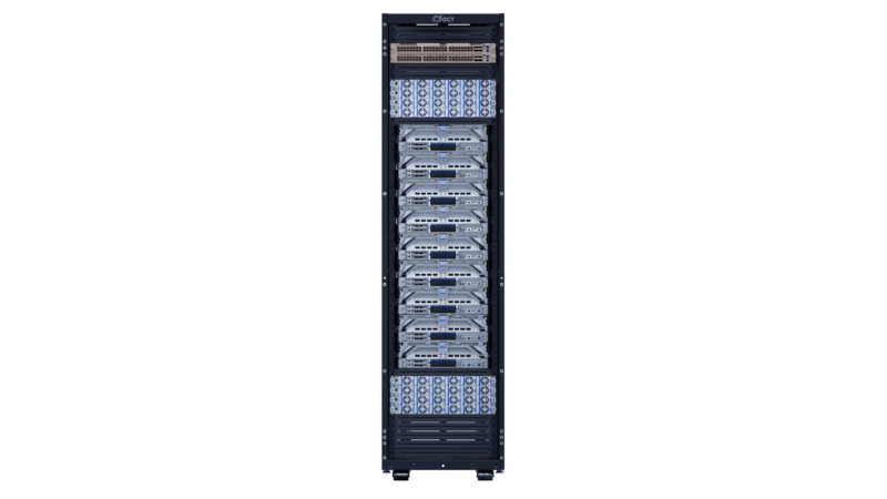 Quanta QCT QuantaGrid D75L-3U/S8L HGX B300 NVL8 270GB Partner-Cooled (8) Intel Granite Rapids SP (2) AI Graphics Card GPU Server