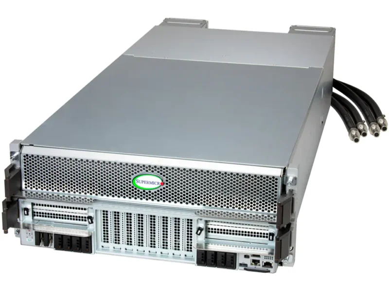 Supermicro SuperServer SYS-422GS-NB3RT-LCC HGX B300 NVL8 270GB Partner-Cooled (8) Intel Granite Rapids SP (2) AI Graphics Card GPU Server