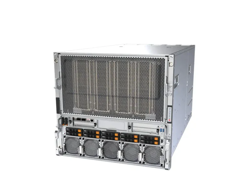 Supermicro SuperServer SYS-A21GE-NBRT HGX B200 NVL8 180GB Air-Cooled (8) Intel Emerald Rapids (2) AI Graphics Card GPU Server