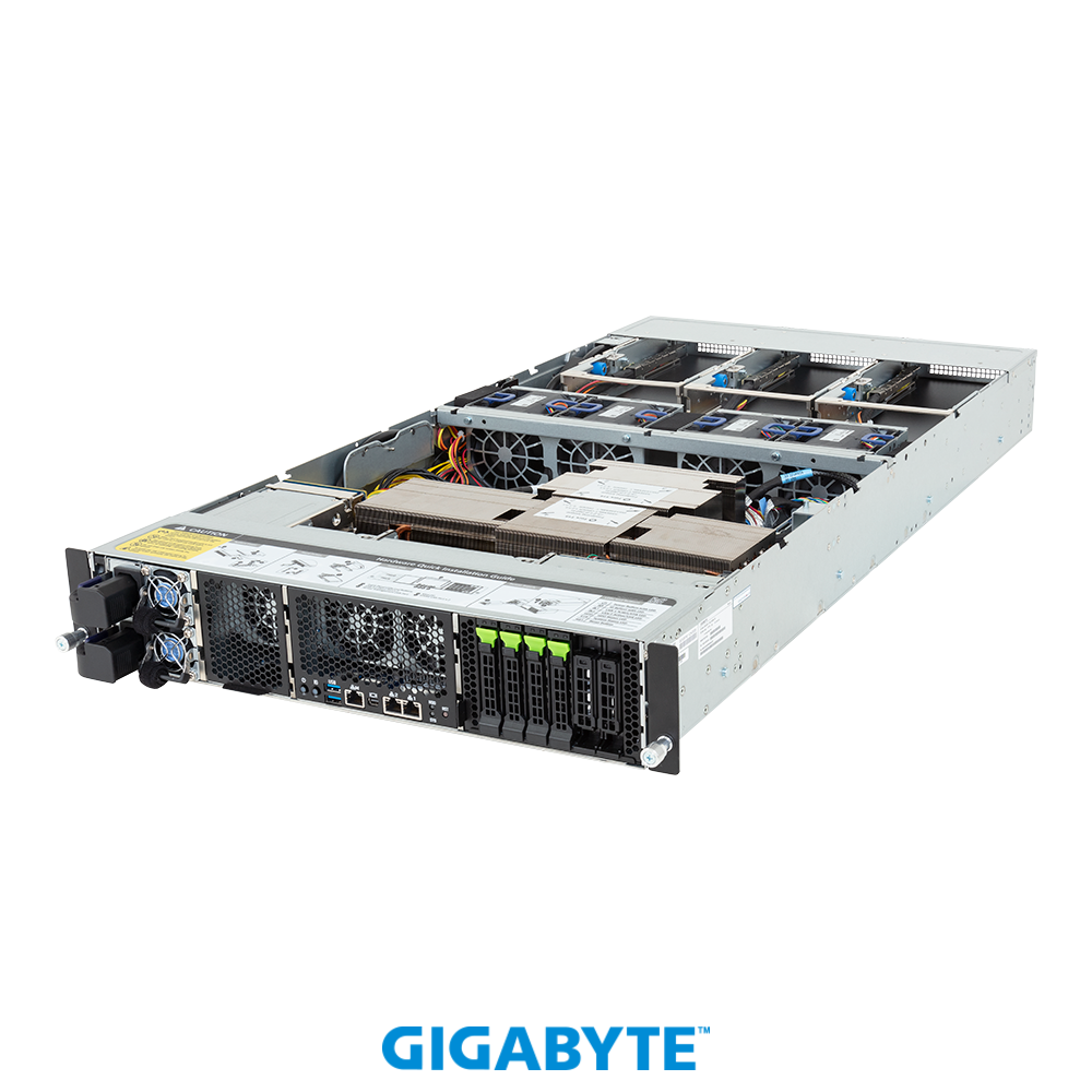 XH23-VG0-AAJ1-01 Gigabyte DLB2-CB1 GB200 NVL72 186GB (4) NVIDIA Grace CPU (2) AI Graphics Card GPU - Image 1